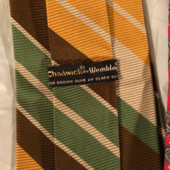 Bundle of 9 Men’s Vintage ties 70s 80s 90s - Picture 7 of 8